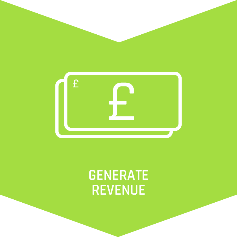 Generate revenue