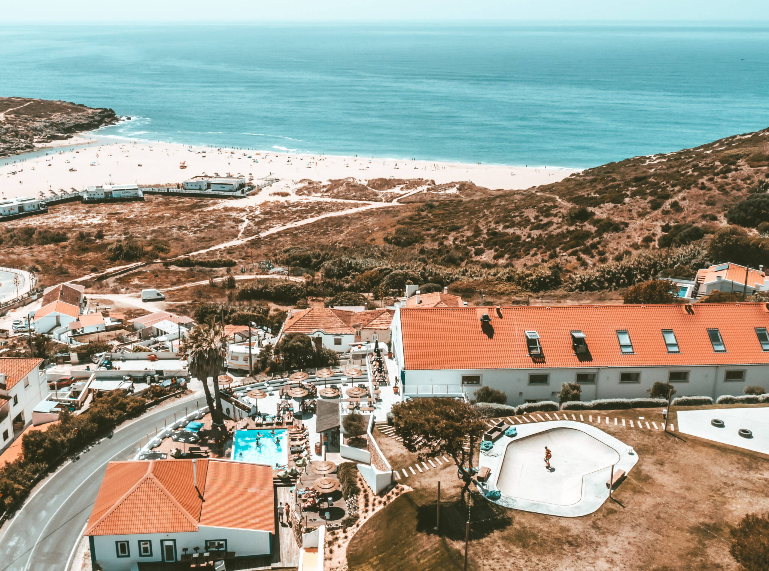 Surfing in Portugal