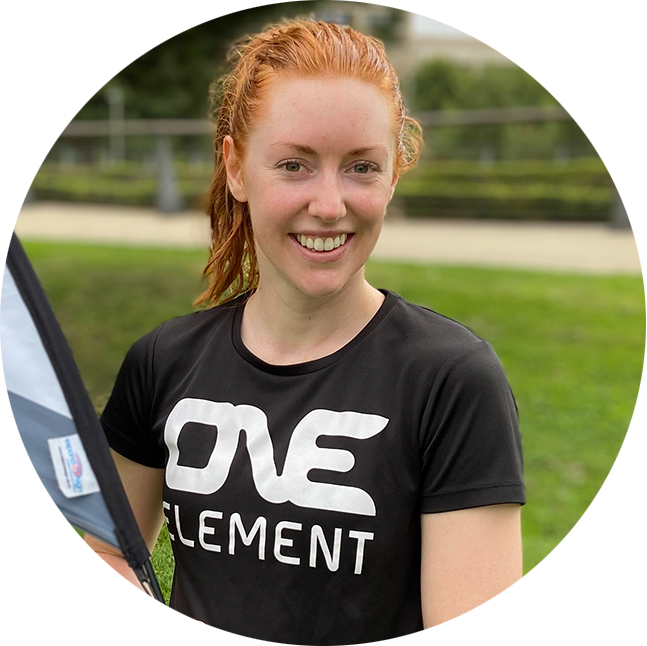 Laura: trainer of outdoor fitness training sessions at One Element Docklands