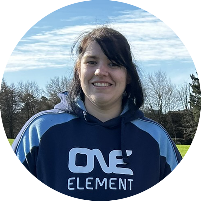 Meg: trainer of outdoor training sessions at One Element Horsham